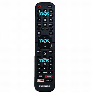 שלט לטלויזיה Hisense שלט לטלויזיה Hisense