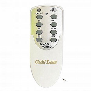 שלט למאוורר Gold line שלט למאוורר Gold line