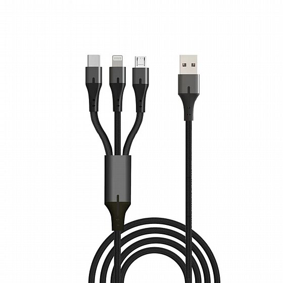 ��� ������ ������ USB to lightning, micro usb and type-c