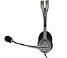אוזניות ומיקרופון Logitech Stereo