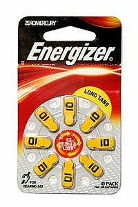 ENERGIZER ���� 8 ������ 10AIR ������ ����� ����'����