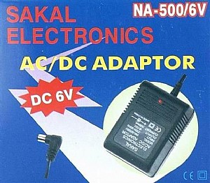 ��� �� (���� ) ������ ������ 6V / 500MA (-)+