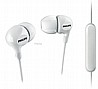 אוזניות כפתור PHILIPS לבן