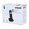 טלפון דק כפול שחור Vtech