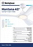 מאוורר תקרה 42" MONTANA מונטנה